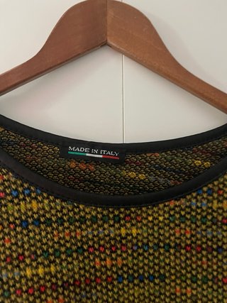 Jersey manga ancha con bufanda