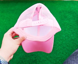 Armani Cap Pink Retro Streetwear Y2K