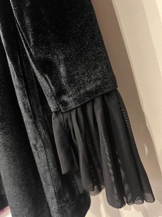 Vestido disfraz Miercoles Adams Zara Talla 9-10