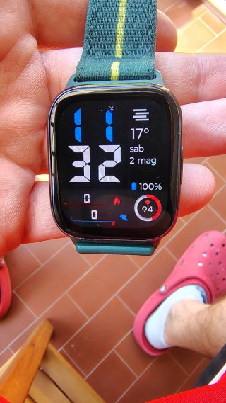 Motorola Watch Fit verde/giallo