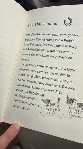 Libri per bambini Ponyhof Apfelblüte (tedesco)