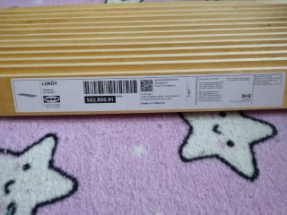 Cama infantil madera Ikea Kritter (70x160) sin uso