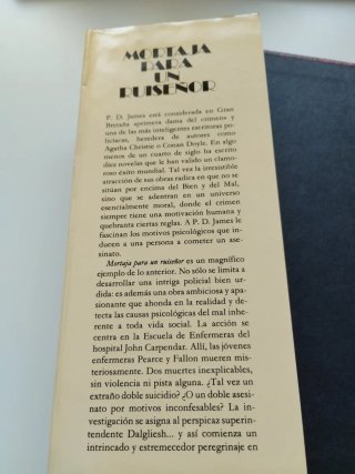 Mortaja para un ruiseñor. PD James