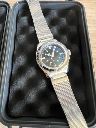 Reloj Automático Sea Knight Esfera Negra
