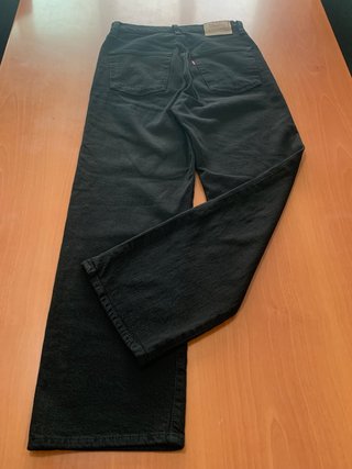 Levi's Ribcage Straight Ankle W27 L27 Negro
