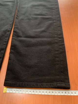 Levi's Ribcage Straight Ankle W27 L27 Negro