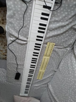 Piano portátil plegable Carry on,88 teclas táctil