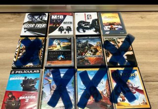Lote peliculas en dvd. Perfil solidario