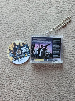 Grand Theft Auto V gta 5 mini cd NFC portachiavi