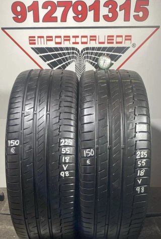 225 55 18 V CONTINENTAL RUEDA AL 90% VIDA UTIL