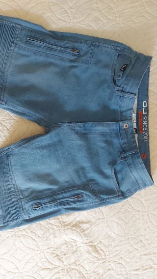 Jeans moto uomo OJ Upgrade 2 blu