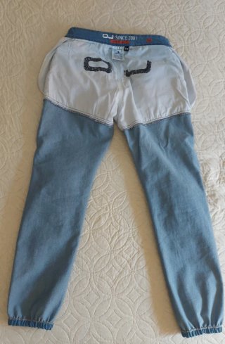 Jeans moto uomo OJ Upgrade 2 blu