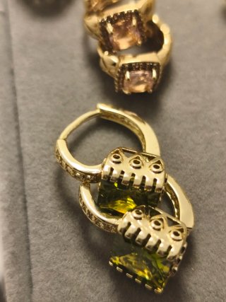 Lote Pendientes Oro 18k
