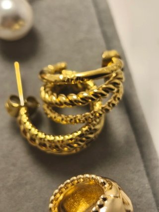 Lote Pendientes Oro 18k