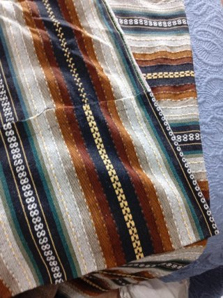 Cortina tela estilo alpujarreño