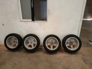 Llantas borbet 16 con neumáticos 5x114.3