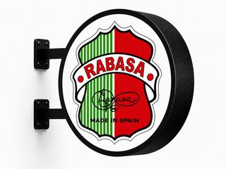Cartel luminoso Derbi Rabasa