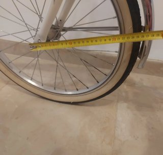 Bicicleta Morada Plegable Cinzia