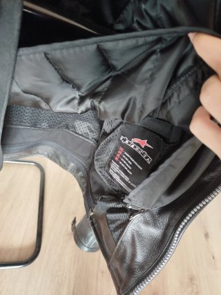 ALPINESTARS PIEL chaqueta Hombre moto