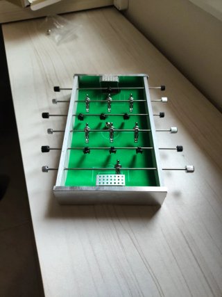 Mini calcio balilla da tavolo