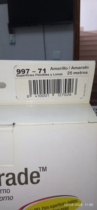 Cinta Reflectante Marcaje Camiones 3M, 25 metros