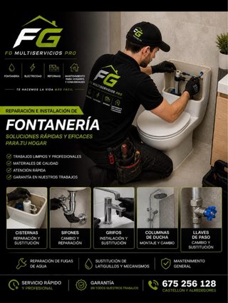 Cisternas, llaves de paso, sifones , etc