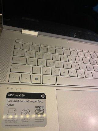 HP Envy x360 Argento parti