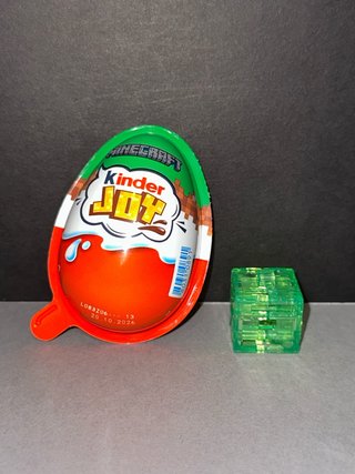 Emerald Block Kinder Joy Minecraft