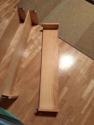 3 Baldas de Pino para Pared Urgente