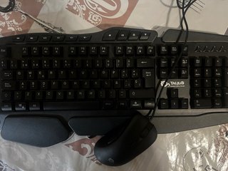 Teclado y Ratón Gaming Talius Negro