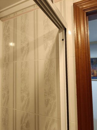 Mampara de bañera 1,80 x 1,45