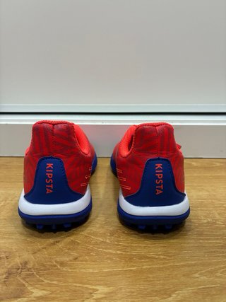Botas fútbol Kipsta Talla 31 Rojas