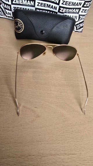 Gafas de sol Ray-Ban RB3025 Aviator Doradas Naranj