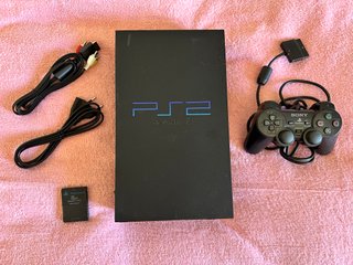 PlayStation 2 Fat Nera Completa