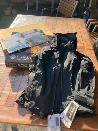 Chaqueta Columbia Negra Mujer + Polar