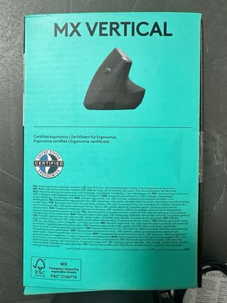 Logitech MX Vertical Mouse Ergonomico Avanzato