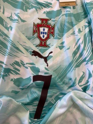 Camiseta 2ª equipación Portugal Ronaldo 7