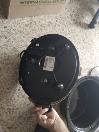 Olla de cocción lenta Crock-Pot negra