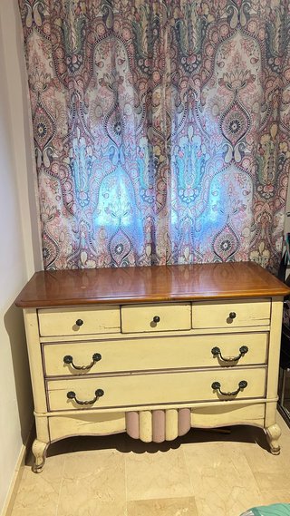 Cómoda Vintage Madera Maciza Diseño