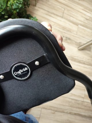 Respaldo para moto negro Craftride