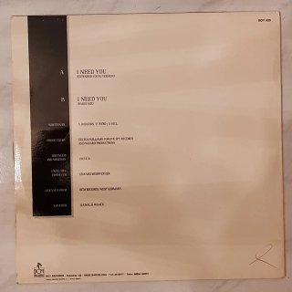 Bvsmp, I Need You / Techno Rap 80s