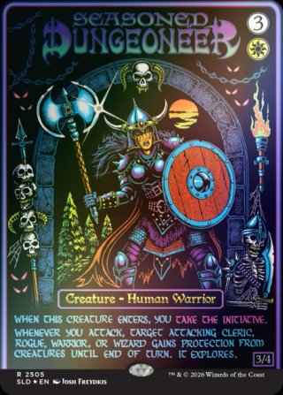 D&D Black Lights & Dark Dungeons FOIL Secret Lair