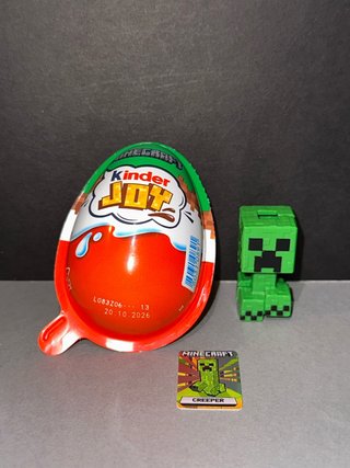 Kinder Joy Minecraft Creeper
