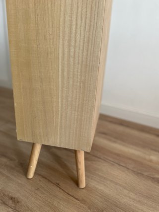 Mesita Noche Maisons Du Monde Madera y Metal