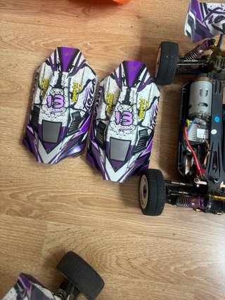 Coches RC 2uds + Baterías y Mandos
