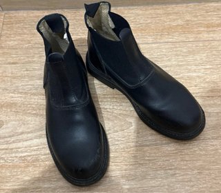 Botines de equitación negros niña talla 31