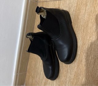Botines de equitación negros niña talla 31