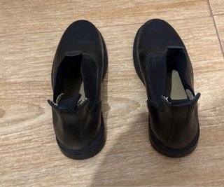 Botines de equitación negros niña talla 31