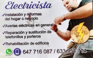 Electricista y Multiservicios