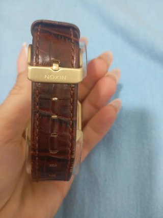 Reloj Nixon Dorado y Marrón